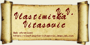 Vlastimirka Vitasović vizit kartica
